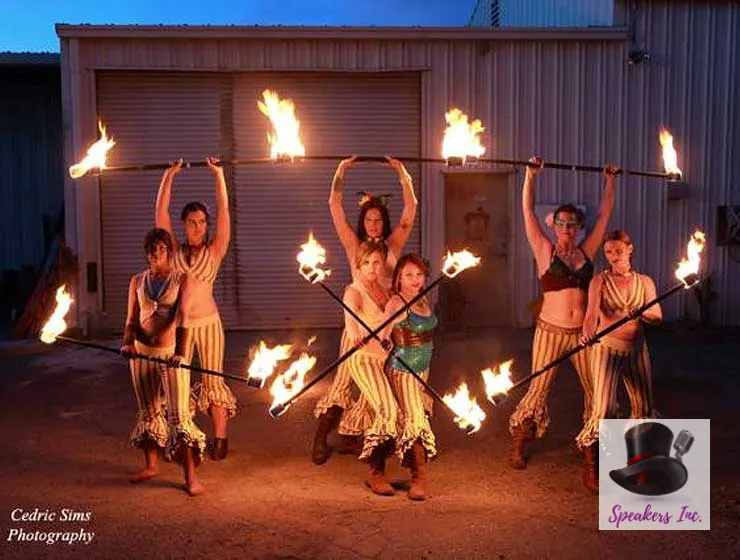 Sacred Fire Dance: Fire Dancers